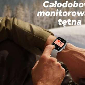 Smartwatch Męski GRAVITY GT18-6 Czarny Pasek Silikonowy + Granatowy Pasek - 21