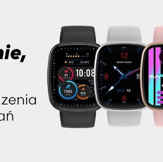 Smartwatch Męski GRAVITY GT18-6 Czarny Pasek Silikonowy + Granatowy Pasek - 25