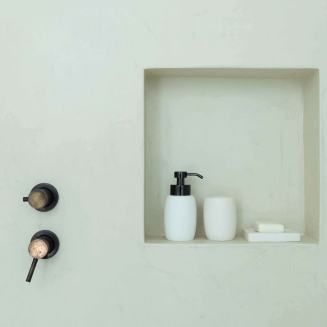  Sorema Rock white bathroom mug - 3