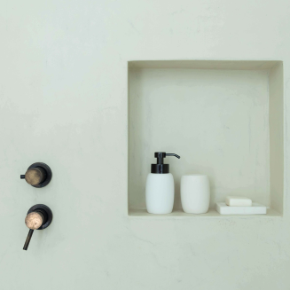 Kubek łazienkowy Sorema Rock white - 3