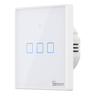 Włącznik dotykowy SONOFF TX T2 Wi-Fi+RF 433 3-kanałowy - 3