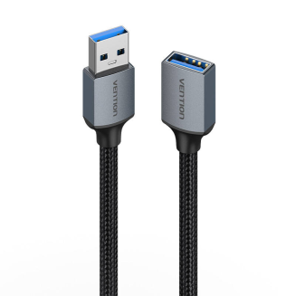 Kabel USB-A 3.0 A męski do żeński Vention CBLHI 3m - 2