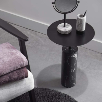 Stolik Aquanova Nero Black ø 35x50 cm - 5