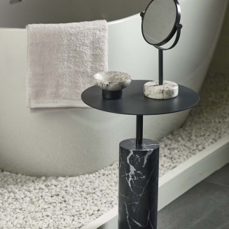 Stolik Aquanova Nero Black ø 35x50 cm - 2