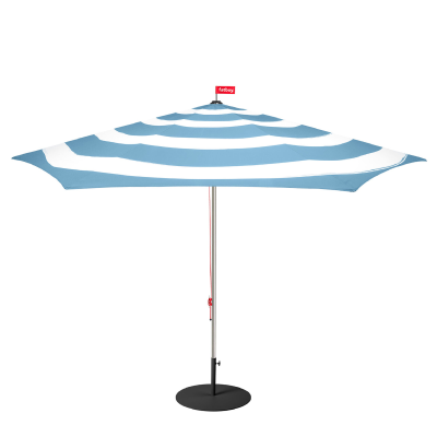 Parasol słoneczny Fatboy Stripesol Wave Blue ø 350 cm
