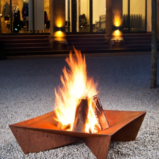  Keilbach Fluxus garden fireplace with grill - 9