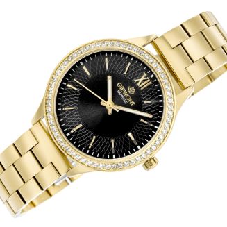 Zegarek Damski Giewont Sapphire Złoto Czarny GW1140-B4 - 3