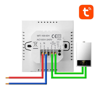  AVATTO ZWT100 ZigBee 3A Tuya thermostat for DHW boiler - 4