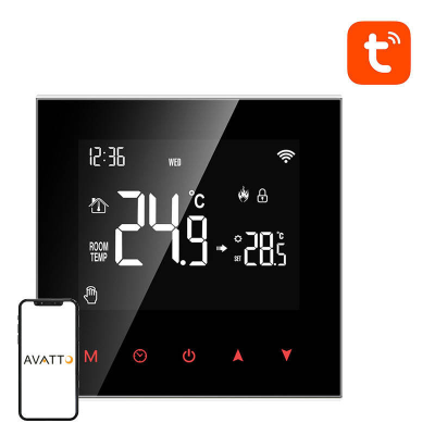  AVATTO ZWT100 ZigBee 3A Tuya thermostat for DHW boiler