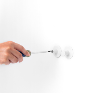 Towel hooks, 2 pcs. Brabantia ReNew White - 3
