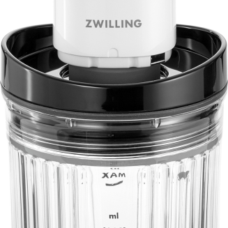 Bidon do blendera z pokrywką próżniową Zwilling Enfinigy - Czarny, 550 ml - 2