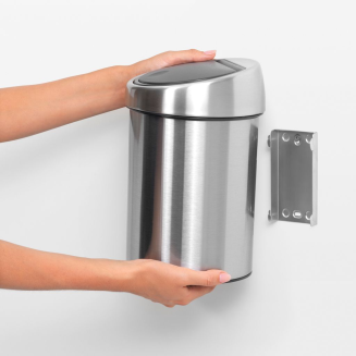 Kosz Brabantia Touch Bin 3 l Matt Steel - 5