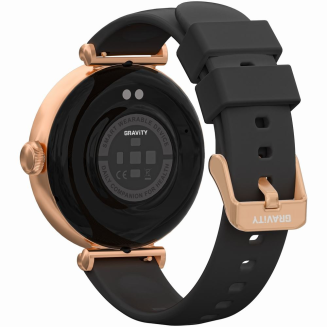 Smartwatch Gravity Różowe Złoto Czarny 2 Paski GT26-3 - 8