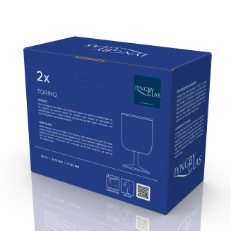 Kieliszki do wina Lyngby Glas Torino Blue 300 ml - 2 szt. - 2