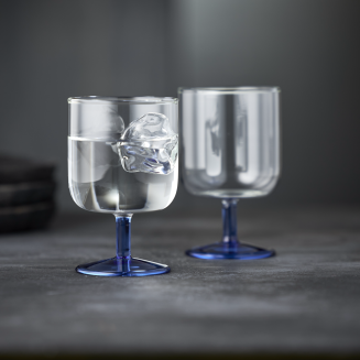 Kieliszki do wina Lyngby Glas Torino Blue 300 ml - 2 szt. - 3
