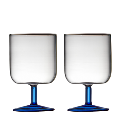Kieliszki do wina Lyngby Glas Torino Blue 300 ml - 2 szt.
