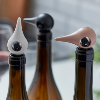  Zone Denmark Rocks Bird Black wine stopper - 4