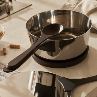 Rondel z pokrywką, łyżką i podstawką Alessi Pasta Pot 2.65 l - 4