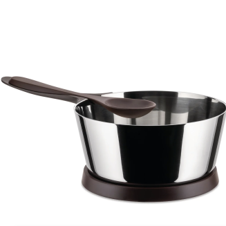 Rondel z pokrywką, łyżką i podstawką Alessi Pasta Pot 2.65 l - 2