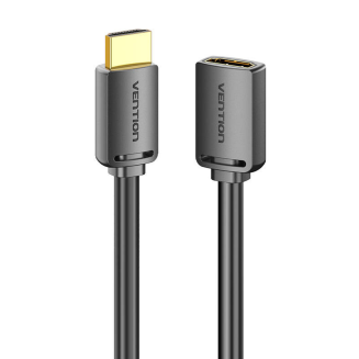 Kabel przedłużający HDMI 2.0 męski do HDMI 2.0 żeński Vention AHCBH 2m, 4K 60Hz, (czarny) - 2