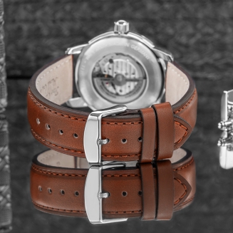 Zegarek Męski ZEPPELIN New Captain's Line Automatic 8662-1 + BOX - 7