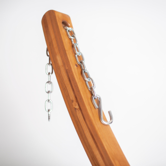  La Siesta Maera Eucaliptus single hammock stand - 9