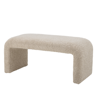  Bloomingville Bobbie White Bench - 5