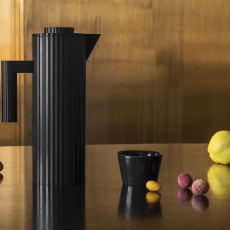 Termos Alessi Plissé 1l Black - 3