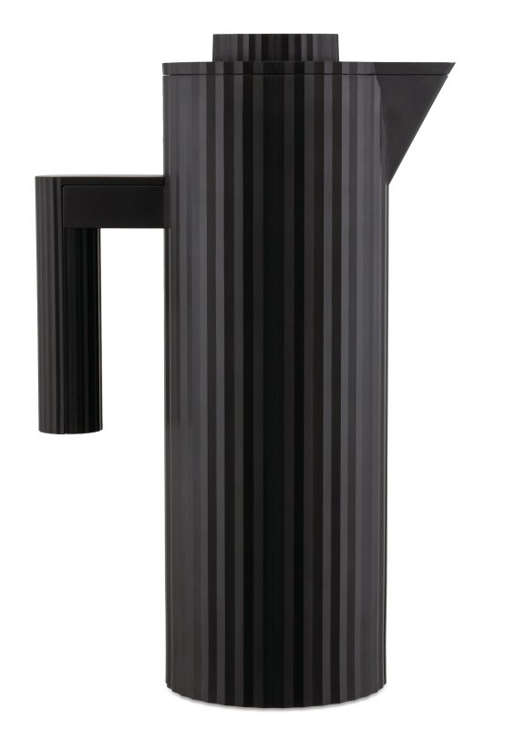 Alessi Plisse thermos 1l black