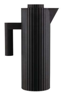 Alessi Plisse thermos 1l black