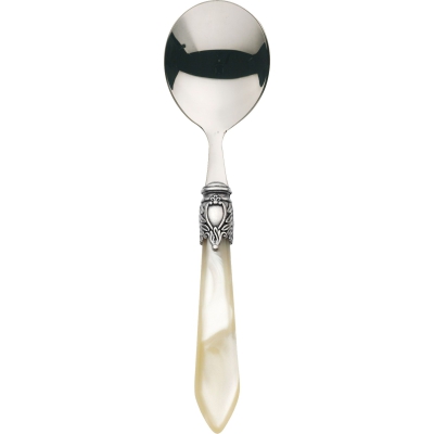 Łyżka do zupy Casa Bugatti Oxford Ivory/Old Silver