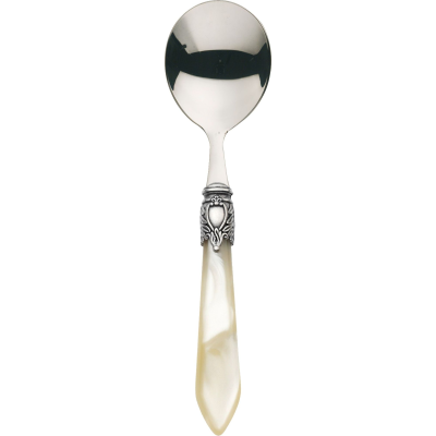 Łyżka do zupy Casa Bugatti Oxford Ivory/Old Silver