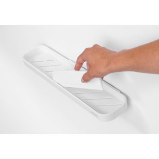 Brabantia | MindSet shower shelf with squeegee, white - 3