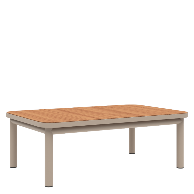 Stolik ogrodowy SACKit Kirra Coffe Taupe 110x70 cm