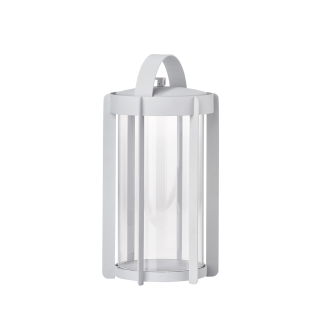 Lampion na świecę Zone Denmark Firefly Soft Grey 25 cm - 3