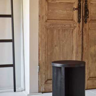  Aquanova Cole wooden stool 35x35x42 cm - 2