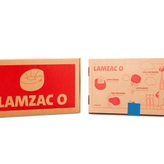 Fotel nadmuchiwany Fatboy Lamzac O 3.0 Sky blue - 6