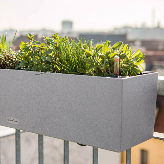 Donica Lechuza Balconera Stone 80 | 100 szary kamienny - 5