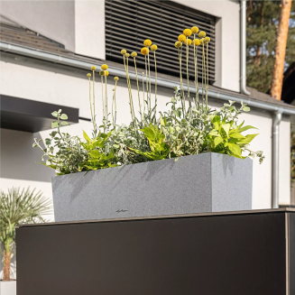 Donica Lechuza Balconera Stone 80 | 100 szary kamienny - 6