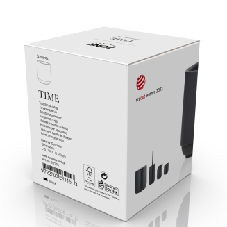 Kubek łazienkowy Zone Denmark Time Black - 3