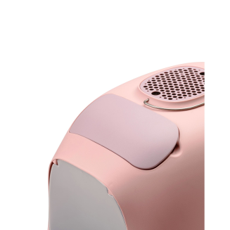 Zakryta kuweta dla kota United Pets Minu różowo-taupe - 2