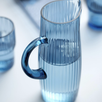 Dzbanek Bitz Kusintha Blue Glass 1.2l - 4