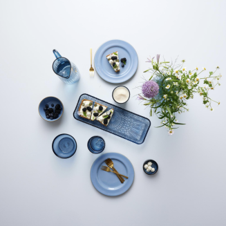 Dzbanek Bitz Kusintha Blue Glass 1.2l - 2