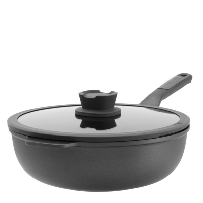 Wok z pokrywą BergHOFF Stone+ 28 cm