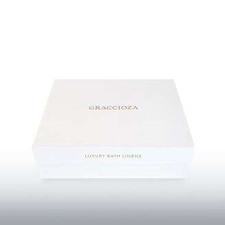 Szlafrok kimono Graccioza Bee Waffle Silver - 2