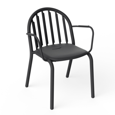  Fatboy Fred's Armchair Anthracite Garden Chair with Armrests