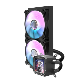 Chłodzenie wodne CPU DARKFLASH DV240S 120mm (czarne) - 2