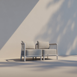 Narożnik ogrodowy SACKit Kirra Lounge Sofa Corner Sand - 9