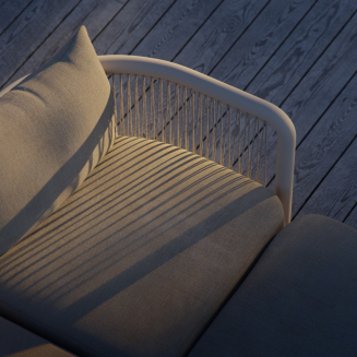 Narożnik ogrodowy SACKit Kirra Lounge Sofa Corner Sand - 10