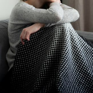 Koc Lapuan Kankurit JUHANNUS white-black 150x200 cm - 6